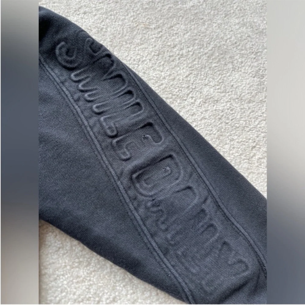Zara kids, black, Embossed Sporty Pants, 2-3 years